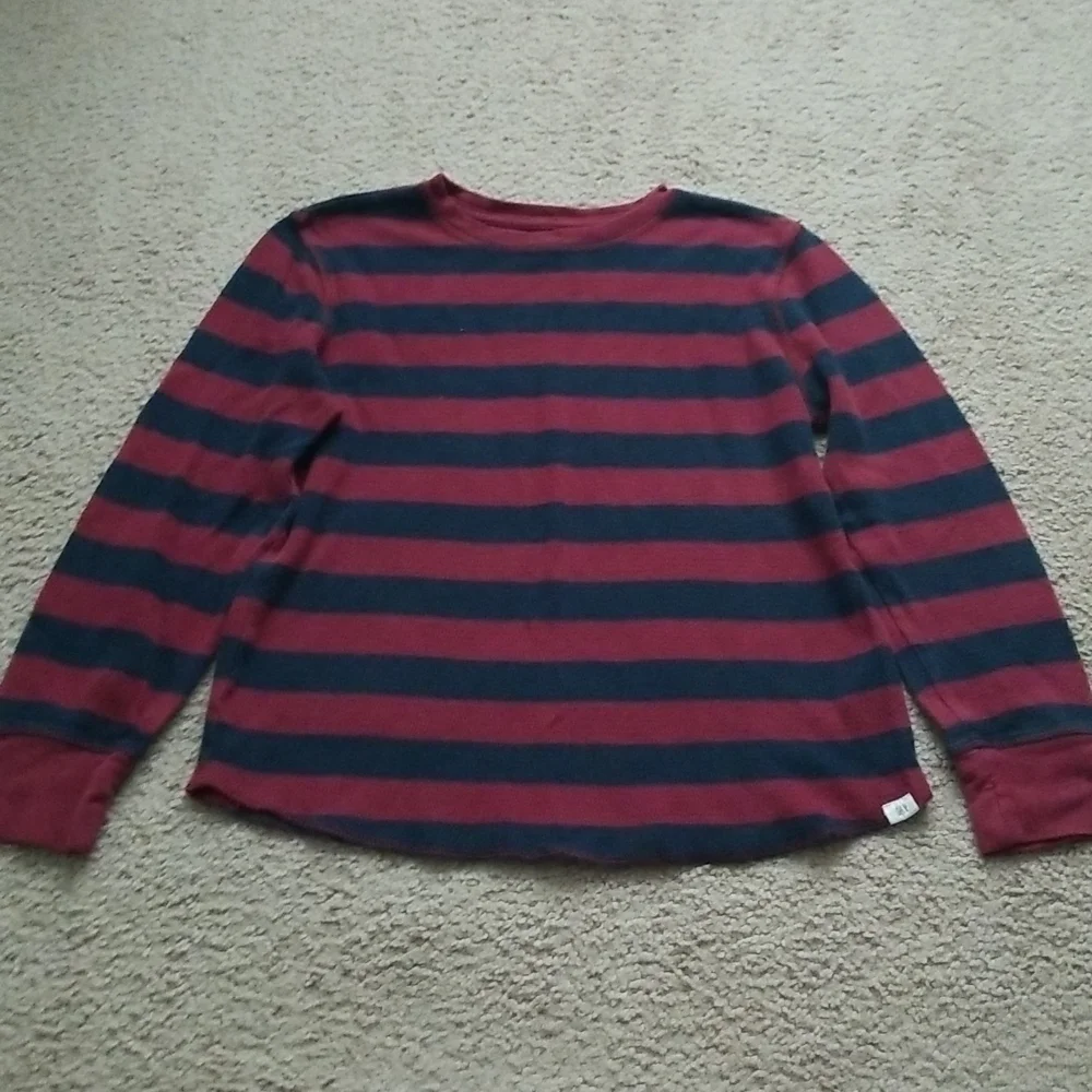 Gap Kids Boy's Stripe Knit Long Sleeve Shirt